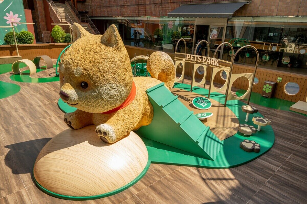 3米高柴犬裝置登場沙田一站式寵物食買玩兼打卡好去處- 新城健康＋